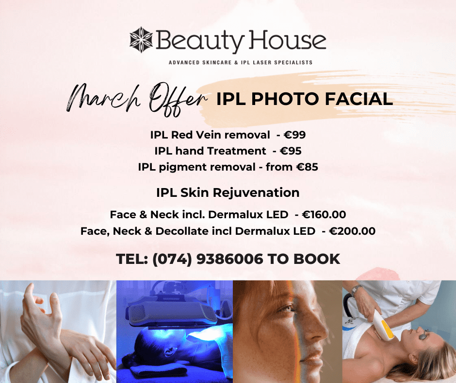 March 2023 Offer - IPL Photo Facial